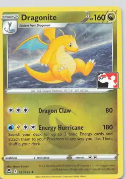 Dragonite Rare Prize Pack Series Cards 131/195 NM - Image 1