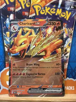 Charizard ex 161 Sv: Scarlet & Violet Promo Cards Holo - Image 1