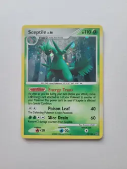 Pokemon Sceptile Holo Rare Card 10/100 Stormfront LP Condition - Image 1