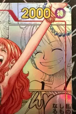 NAMI MANGA ALT ART OP01-016 R ONE PIECE CARD COMIC PARALLEL 2024 Japanese - Image 4