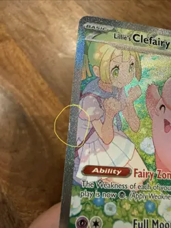 Pokemon TCG Lillie's Clefairy EX Journey Together SIR Card 184/159 NM Condition - Image 5