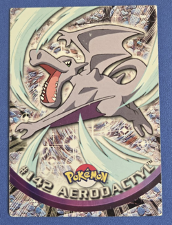 Aerodactyl #142 - Pokemon Topps Series 3 - Blue Logo Regular MP - Vintage Card - Image 1