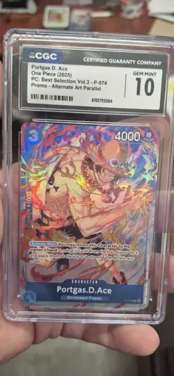 one piece 6 card graded Lot - Image 4