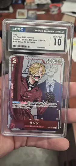 one piece 6 card graded Lot - Image 5
