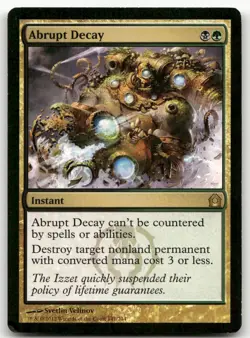 Abrupt Decay #141 (NM) Return to Ravnica RTR Magic MTG - Image 1