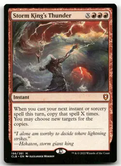 Storm King's Thunder #196 (NM) Baldur's Gate CLB Magic MTG - Image 1