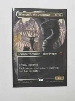 Silverquill, The Disputant - Borderless - Secrets Of Strixhaven - Near Mint - Image 1