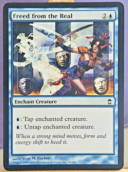 Magic: The Gathering Freed from the Real Saviors of Kamigawa Regular 38/165 - Image 1