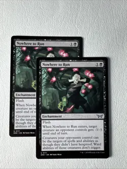 X2 Nowhere to Run - NM Regular #111 Duskmourn House of Horror Magic MTG - Image 1