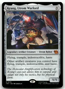 Krang, Utrom Warlord #175 (NM) Teenage Mutant Ninja Turtles TMT Magic MTG - Image 1