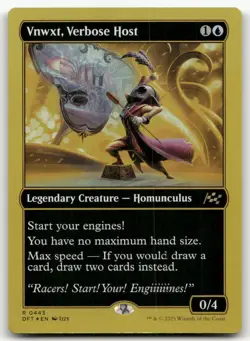 Vnwxt, Verbose Host (First-Place Foil) #443 (NM) Aetherdrift DFT Magic MTG - Image 1