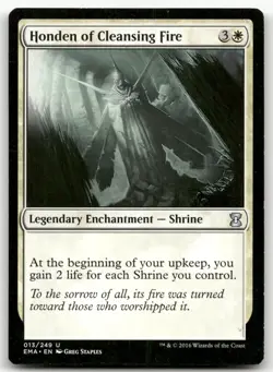 Honden of Cleansing Fire #13 (NM) Eternal Masters EMA Magic MTG - Image 1
