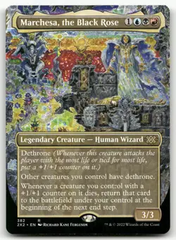 Marchesa, the Black Rose (Borderless) #382 NM Double Masters 2022 2X2 Magic MTG - Image 1