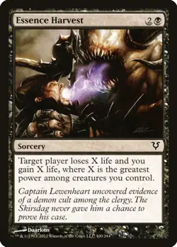 LP - Essence Harvest [AVR - 100] Avacyn Restored - Image 1