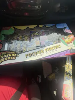Pokemon TCG Ascended Hero’s Focused Fighters Premium Collection Box [Sam’s Club] - Image 1