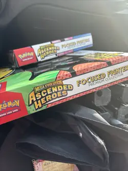 Pokemon TCG Ascended Hero’s Focused Fighters Premium Collection Box [Sam’s Club] - Image 3