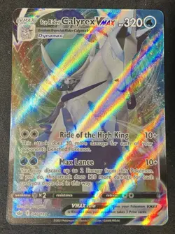 Ice Rider Calyrex VMAX 046/198 SWSH06 Chilling Reign Holo Ultra Rare ENG 2021 - Image 1