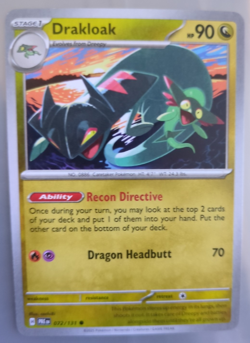 Drakloak 072/131 Prismatic Evolutions Common Pokemon Card - Image 1