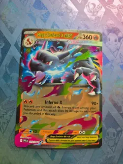 Mega Charizard X ex 013/094 Double Rare Phantasmal Flames Pokemon Holo Near Mint - Image 1