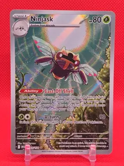 Ninjask #137 Shedinja #144 Connecting Art IR NM - Pokemon TCG Mega Evolution - Image 2