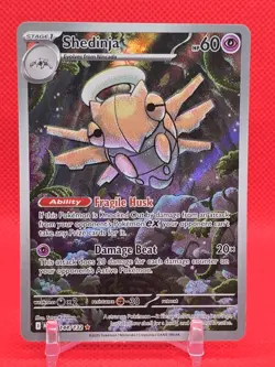 Ninjask #137 Shedinja #144 Connecting Art IR NM - Pokemon TCG Mega Evolution - Image 4