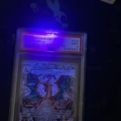 Pokemon TCG Charizard EX Sir Obsidian Flames 223/197 PS9 - Image 3