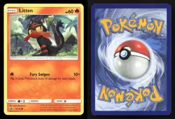 Litten 12/70 Dragon Majesty NM/M Pokemon - Image 3