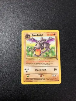 Pokemon - Aerodactyl - 16/62 - Fossil Set - Rare - Image 1