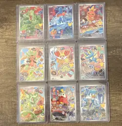 Pokemon First Partners Series 3 Complete Set. 055-063 - Image 1