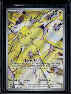 Joltik 150/142 Illustration Rare Stellar Crown NM English Pokemon Card SV07 - Image 1