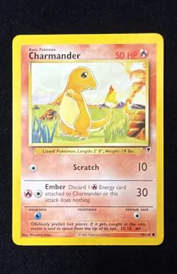 Charmander - Legendary Collection - 70/110 - Pokemon TCG - LP - Image 1