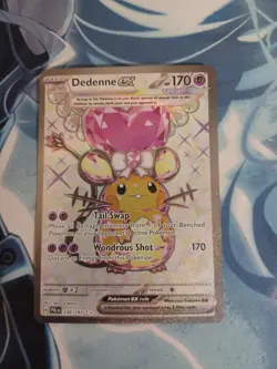 DEDENNE EX 239/193 Sv02: Paldea Evolved Holo Pokemon TCG [NM/M] - Image 1