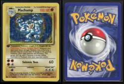 Machamp 8/102 Deck Exclusives 1st Edition Holo MP Pokemon - Image 3