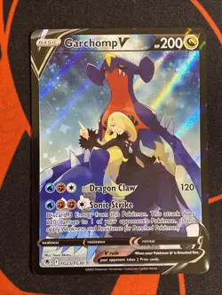 Pokemon Garchomp V TG23/TG30 Holo Astral Radiance Trainer Gallery Pokemon (NM) - Image 1