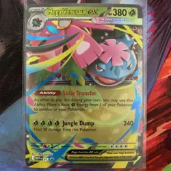 Mega Venusaur ex 013 Holo Promo ME: Mega Evolution Promo Pokemon Holo NM - Image 1