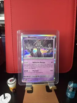 Mewtwo 150/165 Rare SV: Scarlet & Violet 151 Pokemon Holofoil Near Mint - Image 1