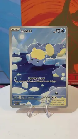 Spheal Pokemon Surging Sparks Illustration Rare 199/191 NM - Image 1