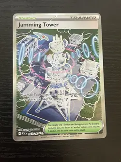 Jamming Tower 261/217 Pokemon TCG Ascended Heroes Ultra Rare Holo Full Art - Image 1
