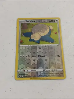 Pokemon - Snorlax - 206/264 - Reverse Holo - Fusion Strike - NM - Image 1