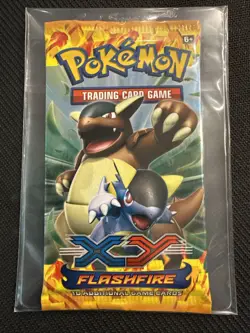 Pokemon TCG - XY Flashfire Booster Pack Random Pack Artwork Factory Sealed - Image 1