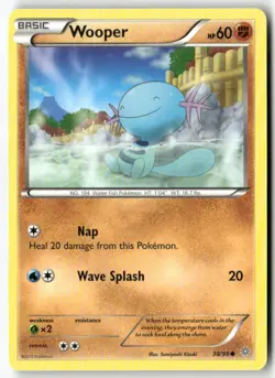 Wooper [AOR - 38/98] Common XY - Ancient Origins EN LP - Image 1