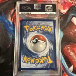 Poliwhirl Illustration Rare Pokemon Mew En-151 176/165 PSA 8 - Image 2