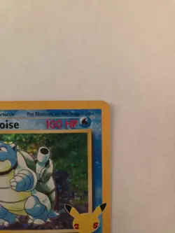 Blastoise 2/102 Celebrations: Classic Collection Pokemon Holo NM - Image 3
