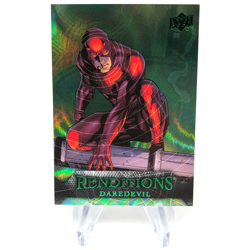 Marvel Card Daredevil 83 Green /399 Fleer Upper Deck Renditions [NM] - Image 1