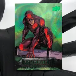 Marvel Card Daredevil 83 Green /399 Fleer Upper Deck Renditions [NM] - Image 2