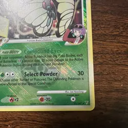 Pokemon Butterfree FB 17/147 (League Promo) Reverse Holo SP MP - Image 4