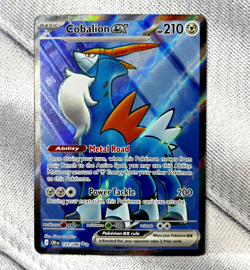 Pokemon TCG Cobalion ex 103/86 Full Art Double Ultra Rare - Image 1