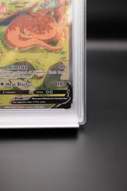 2022 Pokemon Charizard V Full Art #260 SWSH Black Star Promo UPC PSA 9 - Image 5