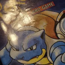 1999 Pokemon Base Set Unlimited Long Crimp Blastoise Booster Pack LIGHT, SEALED - Image 5