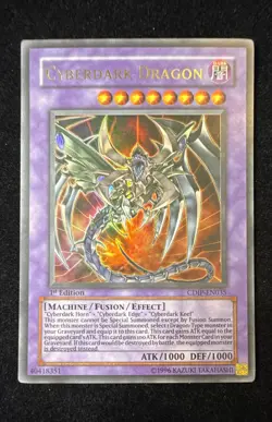 Ultra Rare 1st Edition | Cyberdark Dragon | Cyberdark Impact | CDIP-EN035 | LP - Image 1